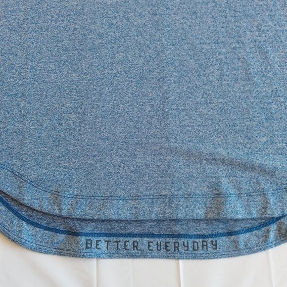 Lululemon  Heathered Regatta Blue Drysense hoodie Size Medium NWT - Picture 4 of 12